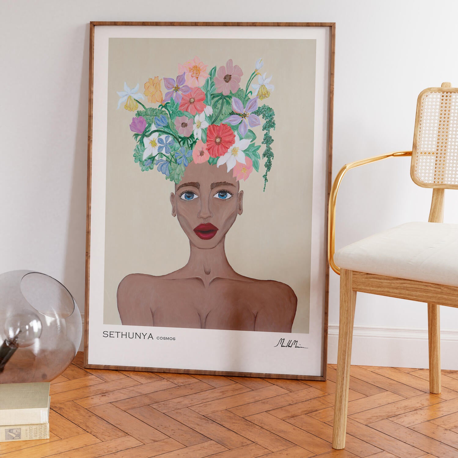 Morais Artworks Sethunya Cosmos plakat - mix